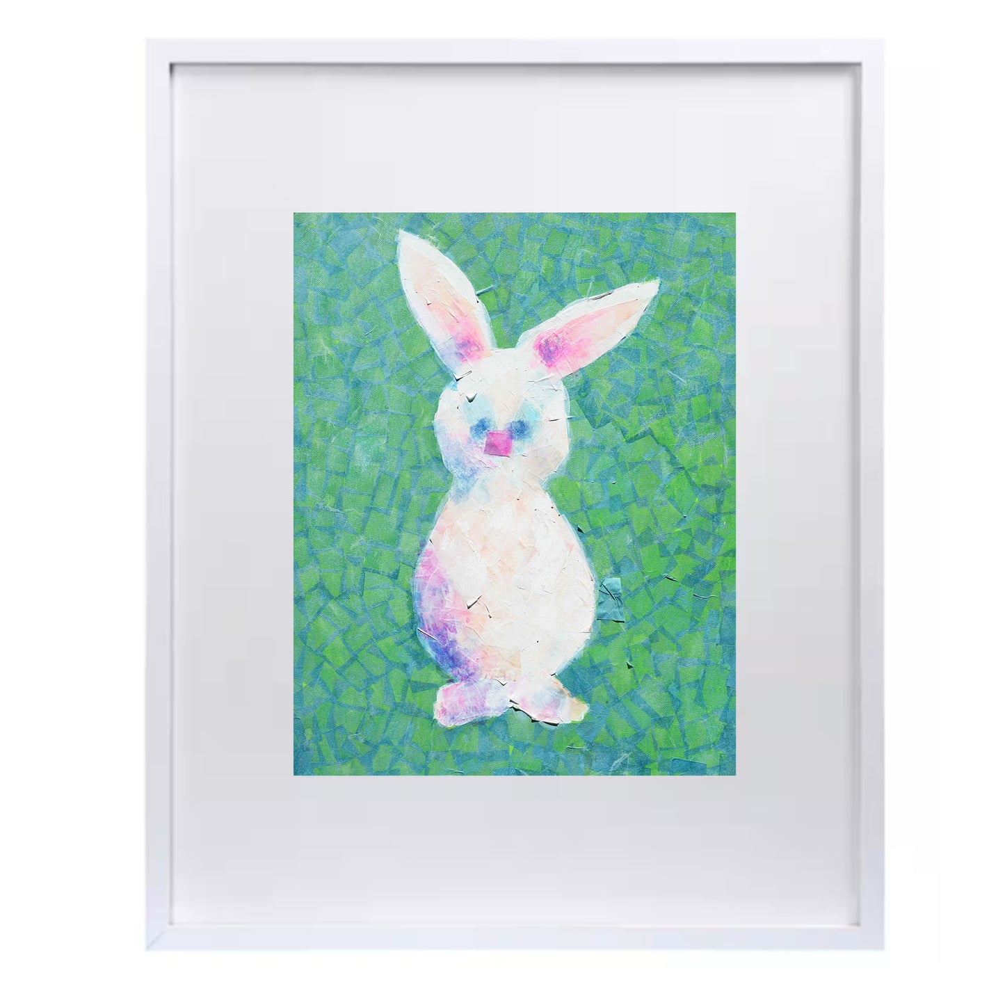 Cute Bunny Print for Nursery or Kids Room