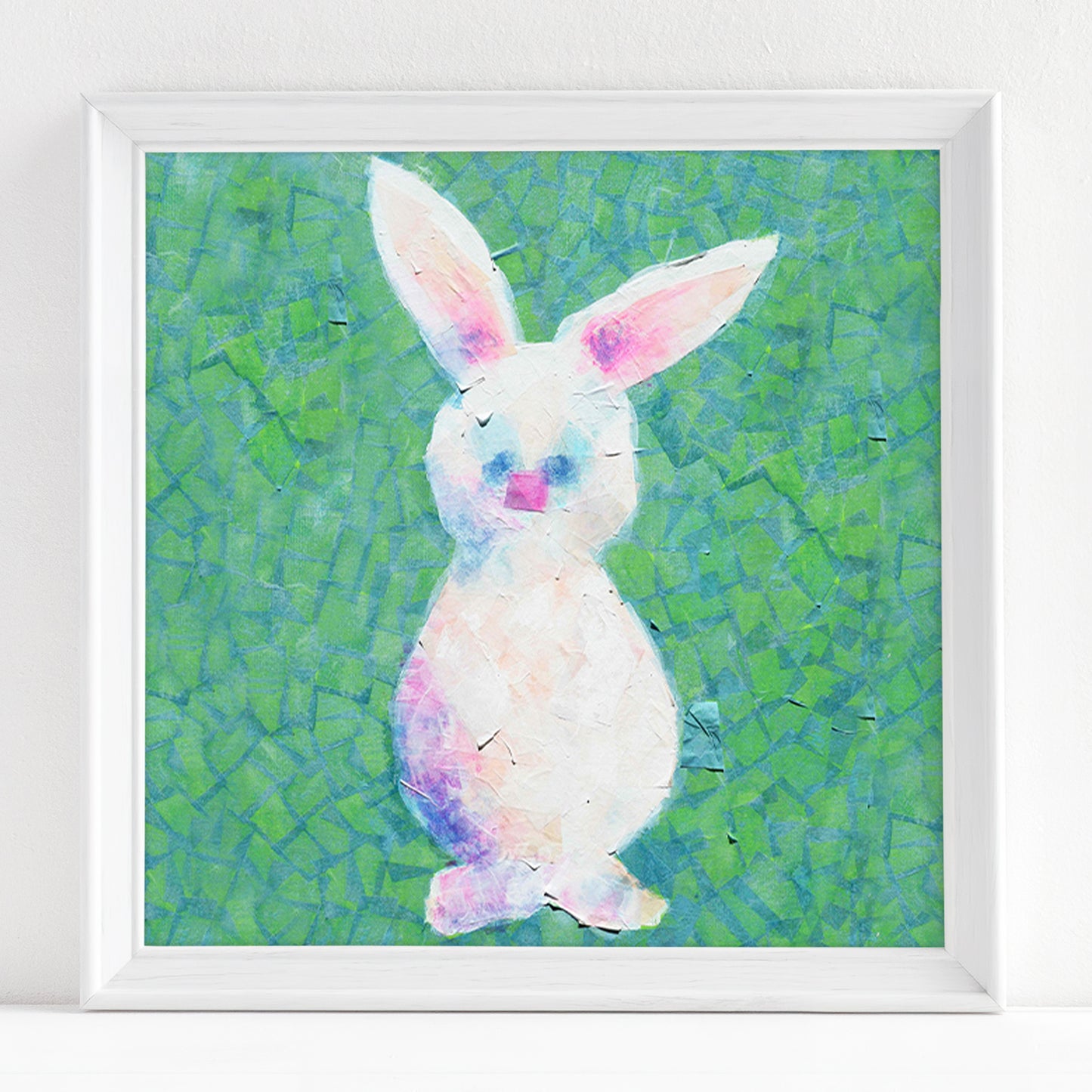 Cute Bunny Print for Nursery or Kids Room