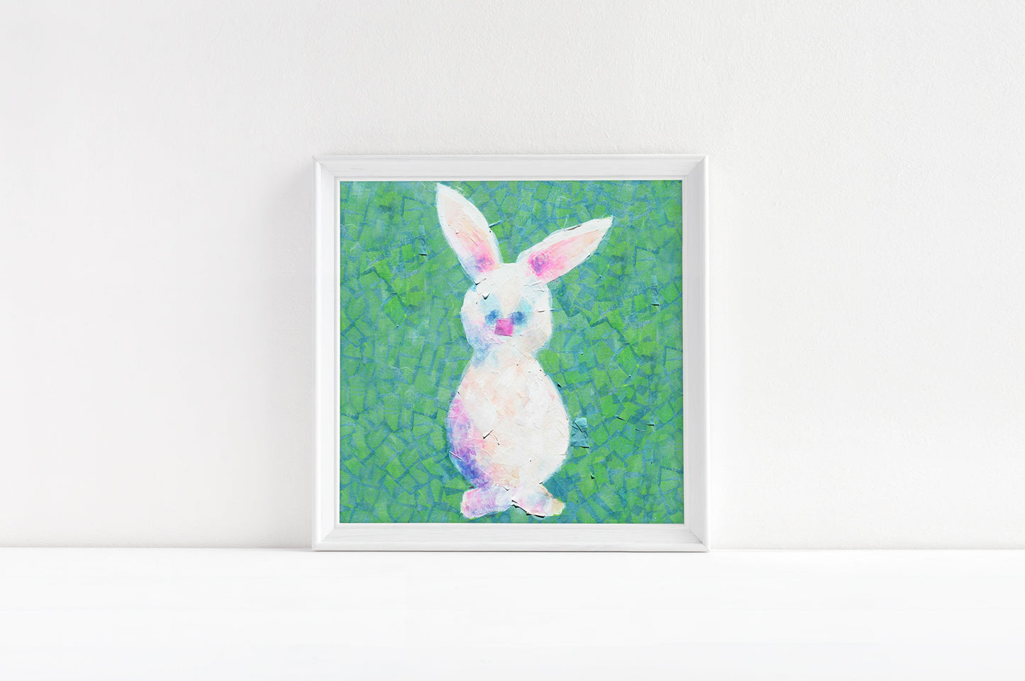 Printable Cute Bunny Print for Nursery or Kids Room