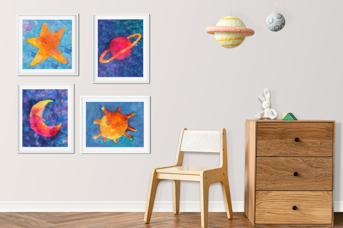 Dancing Star Print for Babies and Kids