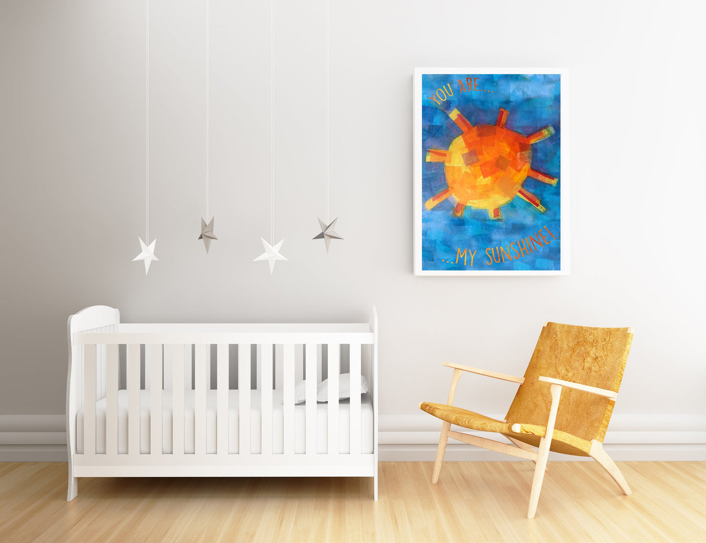 You Are My Sunshine Print for Nursery
