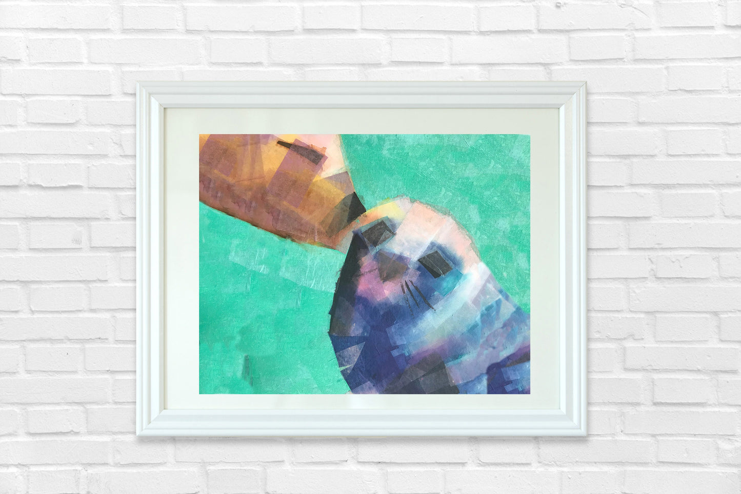 Set of 4 Arctic Animals Prints for Babies and Kids, Colorful Nursery Art
