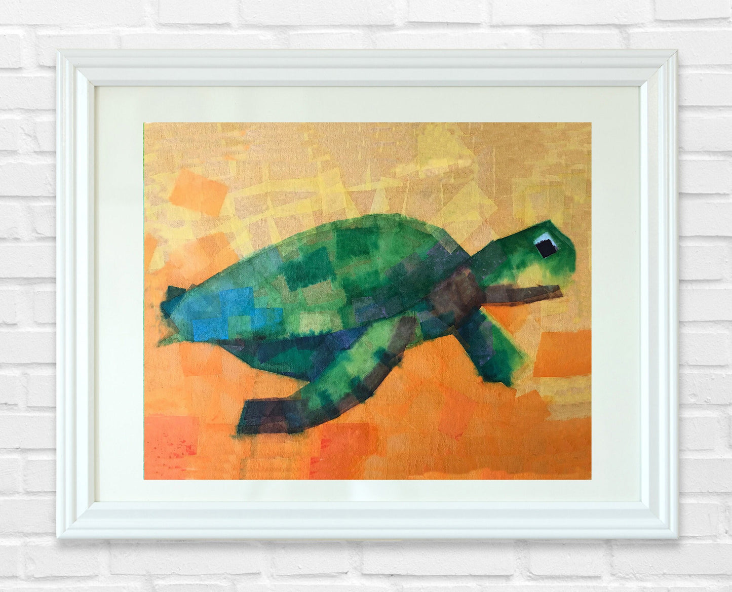 Set of 4 Ocean Critter Nursery Prints